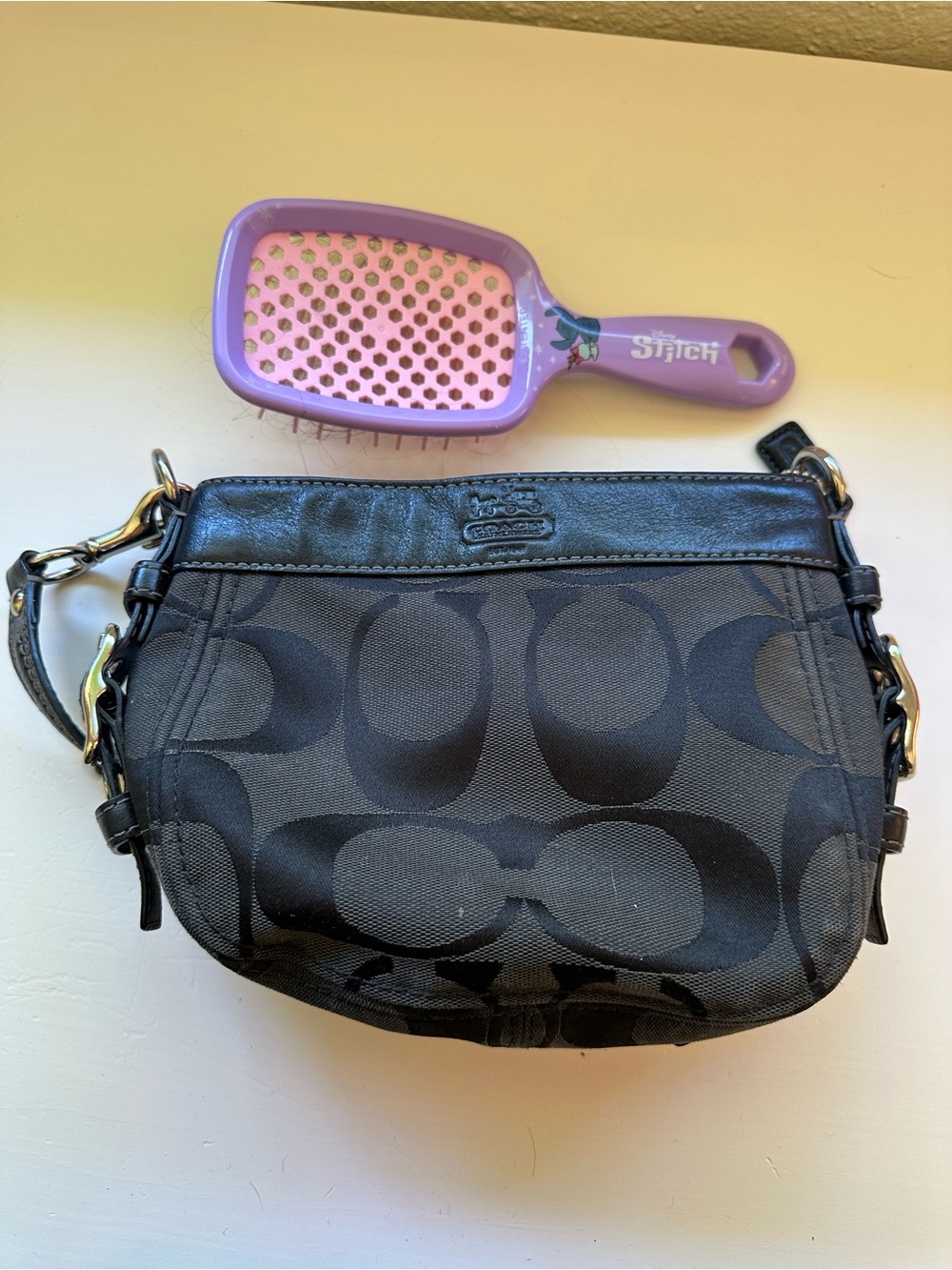 Coach Zoe Optic Signature hobo purse - Picture 4 of 4